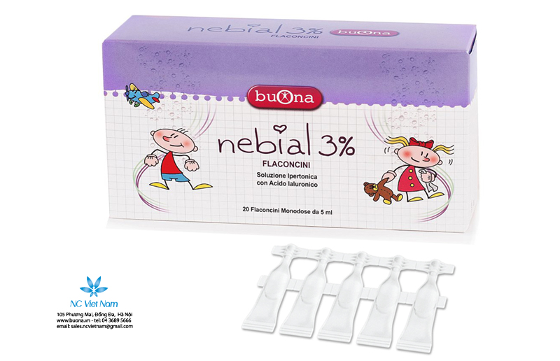 Nhỏ mũi Nebial 3%