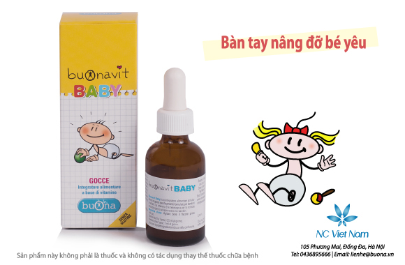Vitamin nhỏ giọt Buonavit Baby