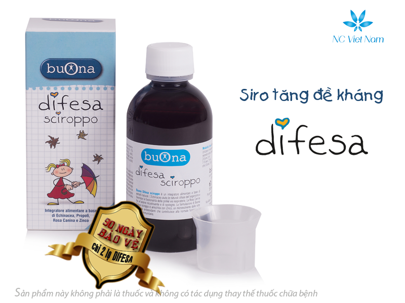 Siro tăng miễn dịch Buona Difesa